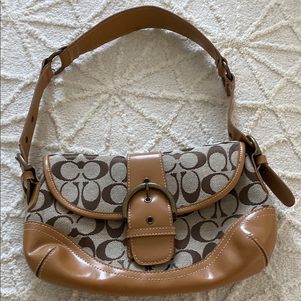 Coach Tan and Brown Women's Bag
